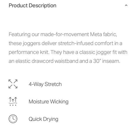 Vuori Meta Jogger size medium - Picture 11 of 11